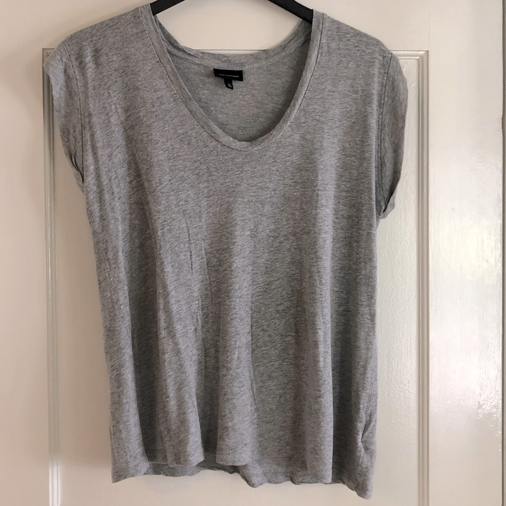 Simple Soft Grey Top